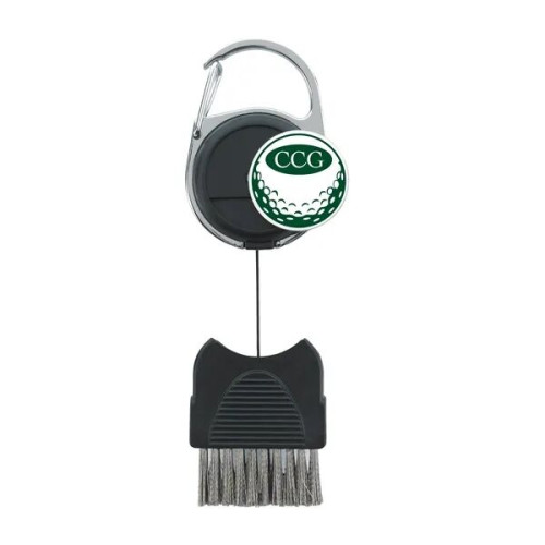 Good Value™ Golf Club Brush with Ball Marker