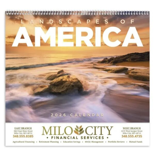 Good Value™ Landscapes of America - Spiral Calendar