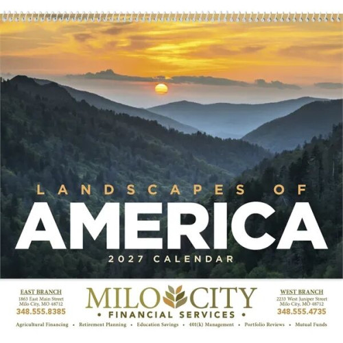 Good Value™ Landscapes of America - Spiral Calendar