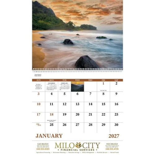 Good Value™ Landscapes of America - Spiral Calendar