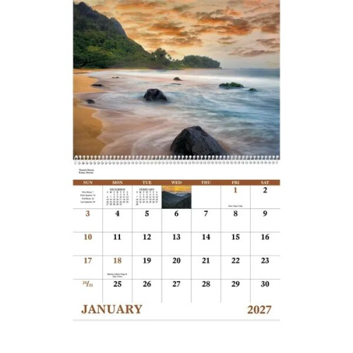 Good Value™ Landscapes of America - Spiral Calendar