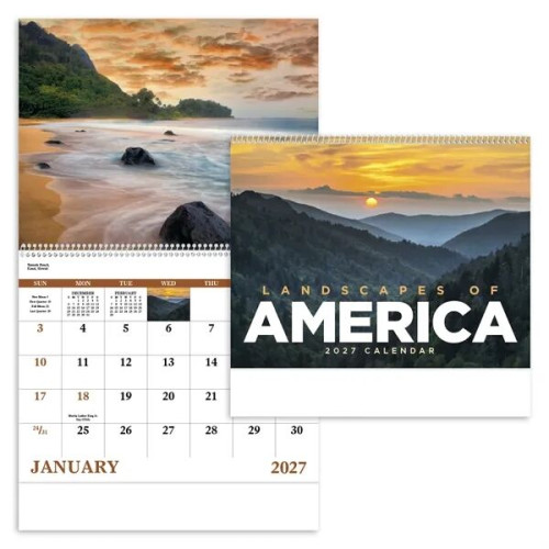 Good Value™ Landscapes of America - Spiral Calendar