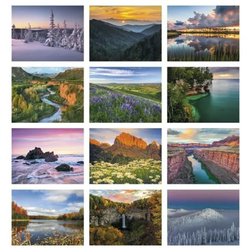 Good Value™ Landscapes of America - Spiral Calendar