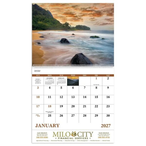 Good Value™ Landscapes of America - Spiral Calendar