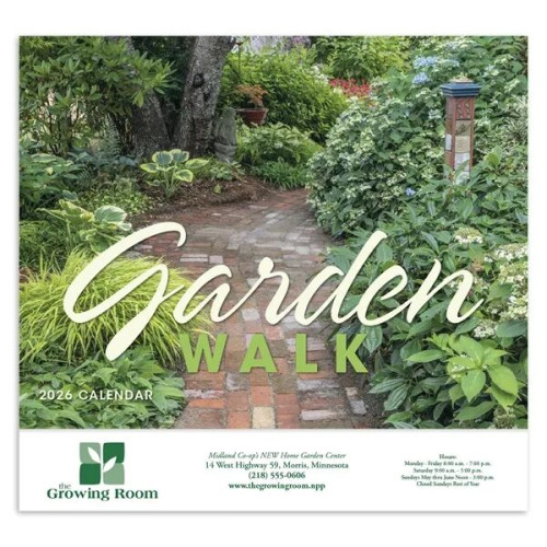 Good Value™ Garden Walk - Stapled Calendar