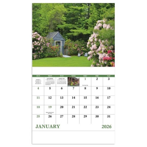 Good Value™ Garden Walk - Stapled Calendar