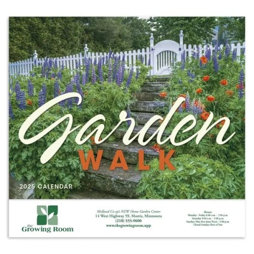 Good Value™ Garden Walk - Stapled Calendar