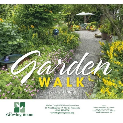Good Value™ Garden Walk - Stapled Calendar