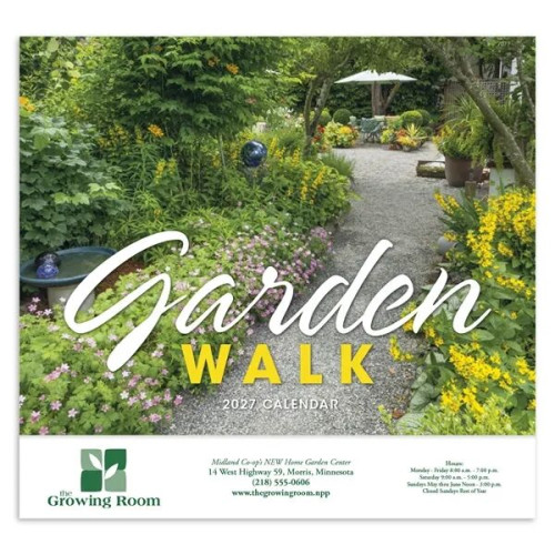 Good Value™ Garden Walk - Stapled Calendar