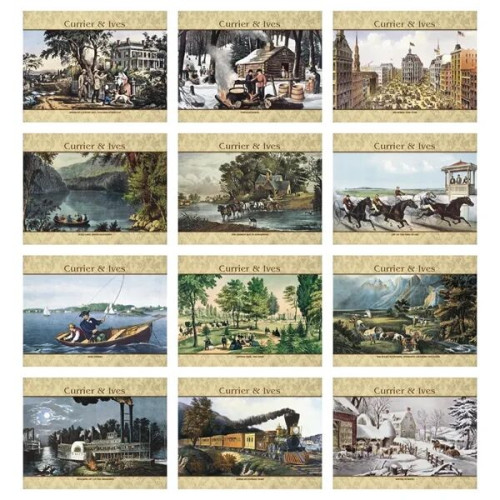 Good Value™ Currier & Ives - Spiral Calendar