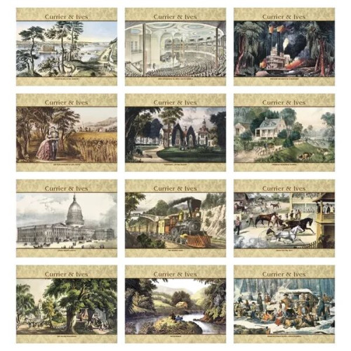 Good Value™ Currier & Ives - Spiral Calendar