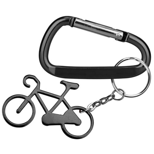 Bicycle shape bottle opener key chain