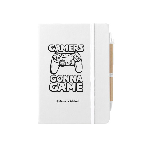 Journal Notebook With Sticky Notes & Flags