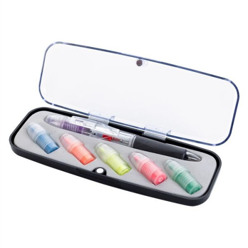 Tri-Color Pen and Highlighter Set