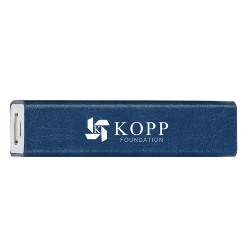 Leatherette Charge-N-Go Power Bank