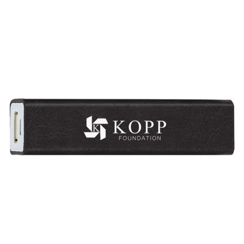 Leatherette Charge-N-Go Power Bank