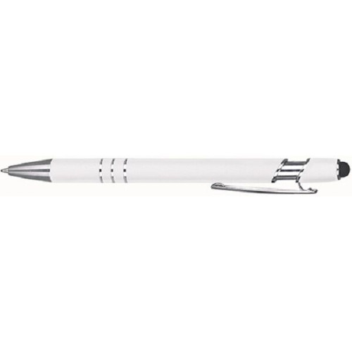 Soft-Touch Aluminum Pen w/ Stylus