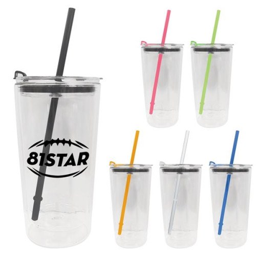 20 Oz. Evelyn Glass Tumbler