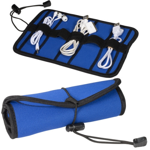 Neoprene Roll-Up Tech Pouch