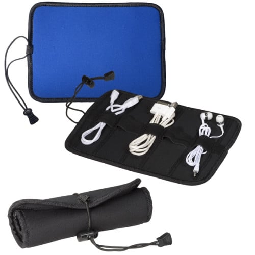 Neoprene Roll-Up Tech Pouch