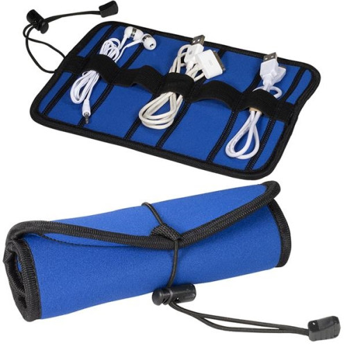 Neoprene Roll-Up Tech Pouch