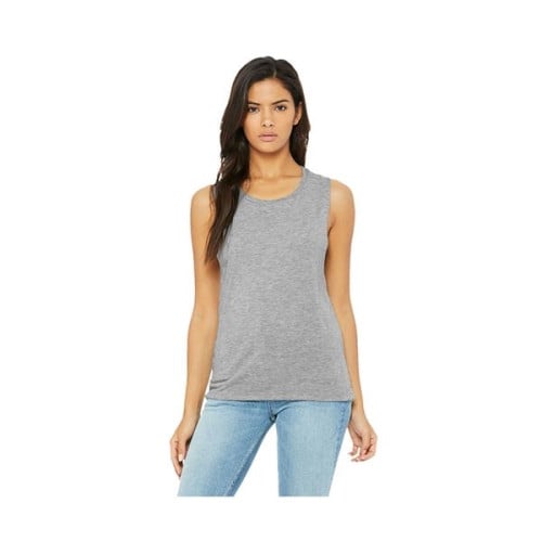 Bella+Canvas® Ladies' Flowy Scoop Muscle Tank