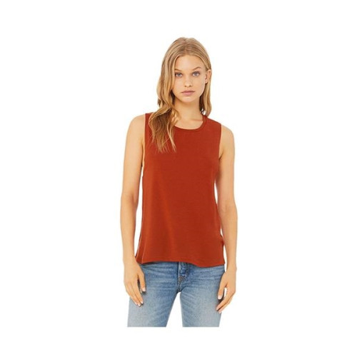Bella+Canvas® Ladies' Flowy Scoop Muscle Tank