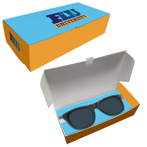 Rubberized Mirrored Sunglasses