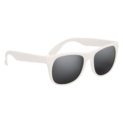 Rubberized Mirrored Sunglasses