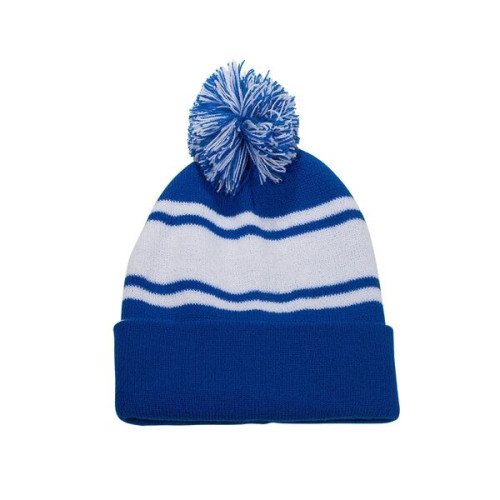 Knit Beanie With PomPom