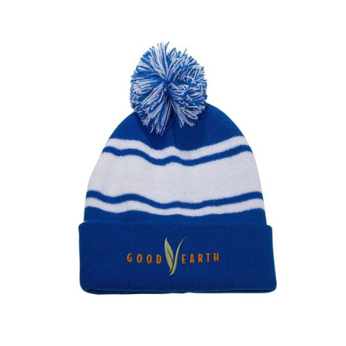Knit Beanie With PomPom