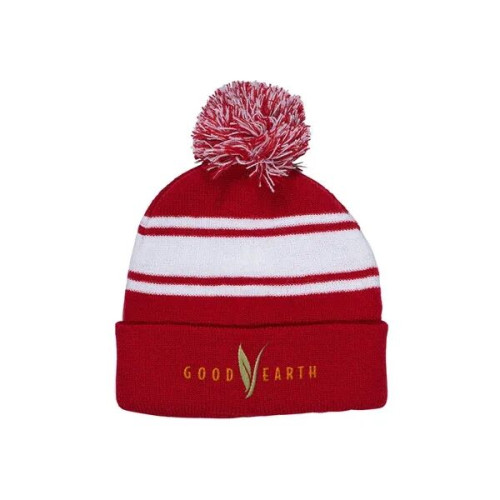 Knit Beanie With PomPom