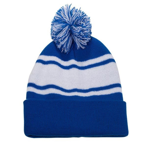 Knit Beanie With PomPom