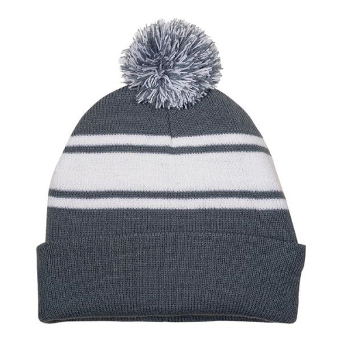 Knit Beanie With PomPom