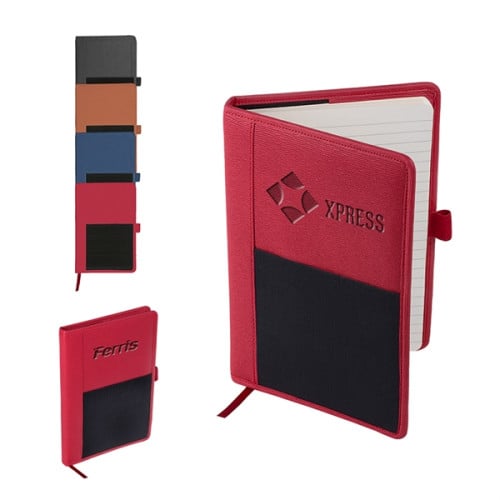 Leeman Roma Journal with Elastic Pocket 5.78" X 8.66"
