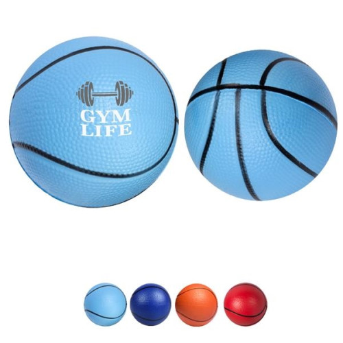 Basketball Shape Stress Ball.