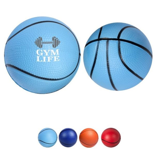 Basketball Shape Stress Ball.