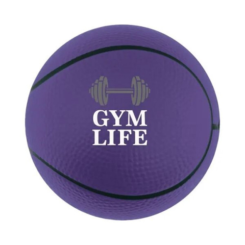 Basketball Shape Stress Ball.