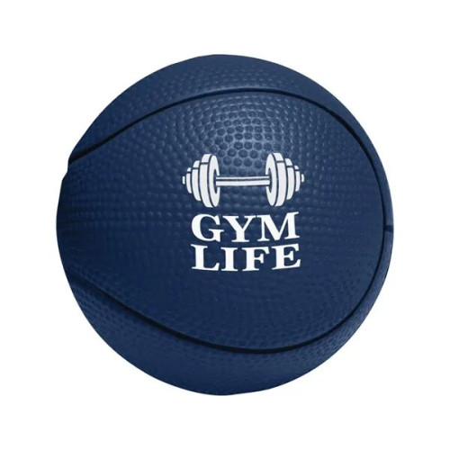 Basketball Shape Stress Ball.
