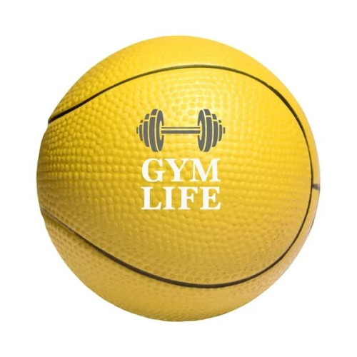 Basketball Shape Stress Ball.