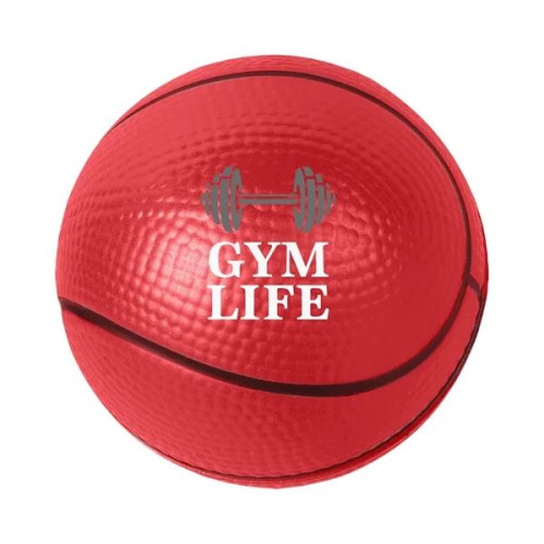 Basketball Shape Stress Ball.