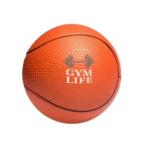 Basketball Shape Stress Ball.