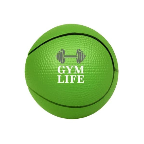 Basketball Shape Stress Ball.