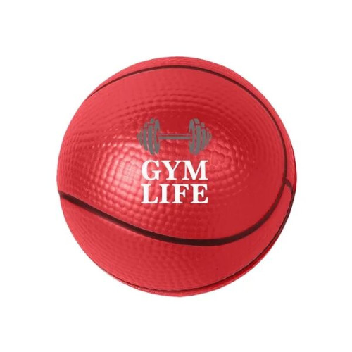 Basketball Shape Stress Ball.