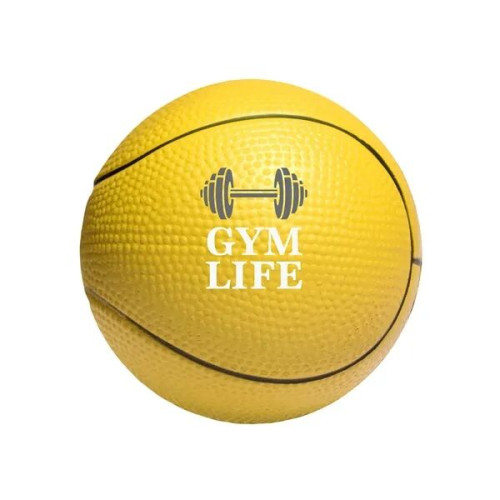 Basketball Shape Stress Ball.