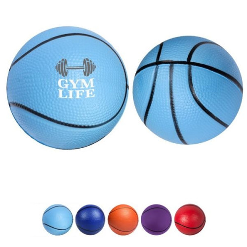 Basketball Shape Stress Ball.