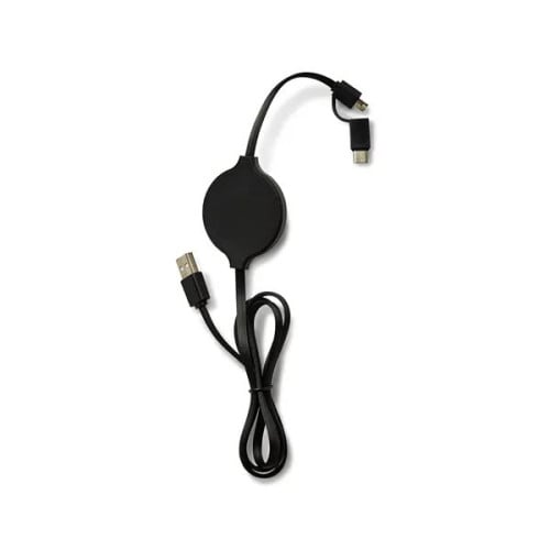 Duo Wireless Charging Pad With Integrated Cable