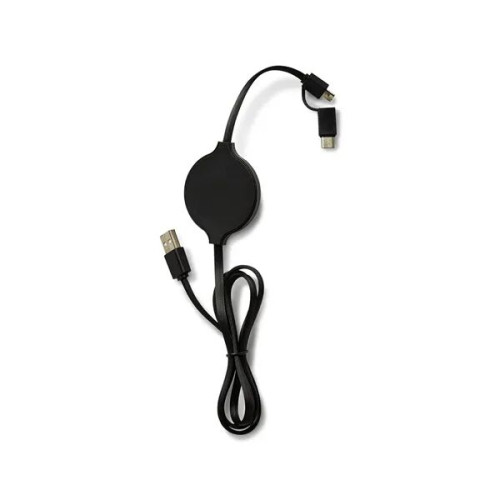 Duo Wireless Charging Pad With Integrated Cable