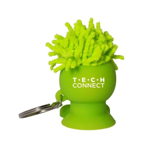 MopToppers Mobile Stand Cord Winder Key Chain