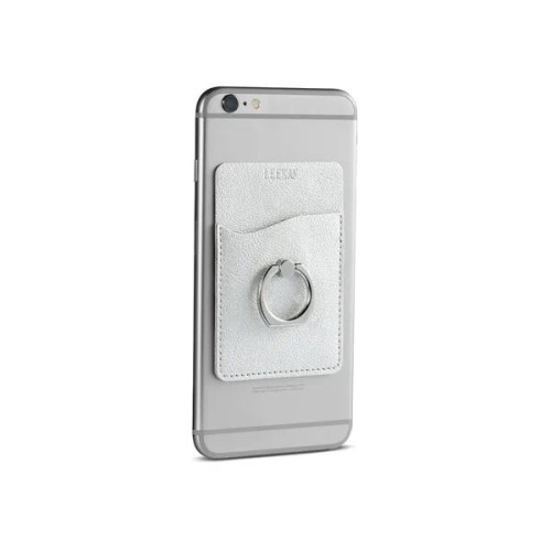 Leeman Shimmer Card Holder With Metal Ring Phone Stand